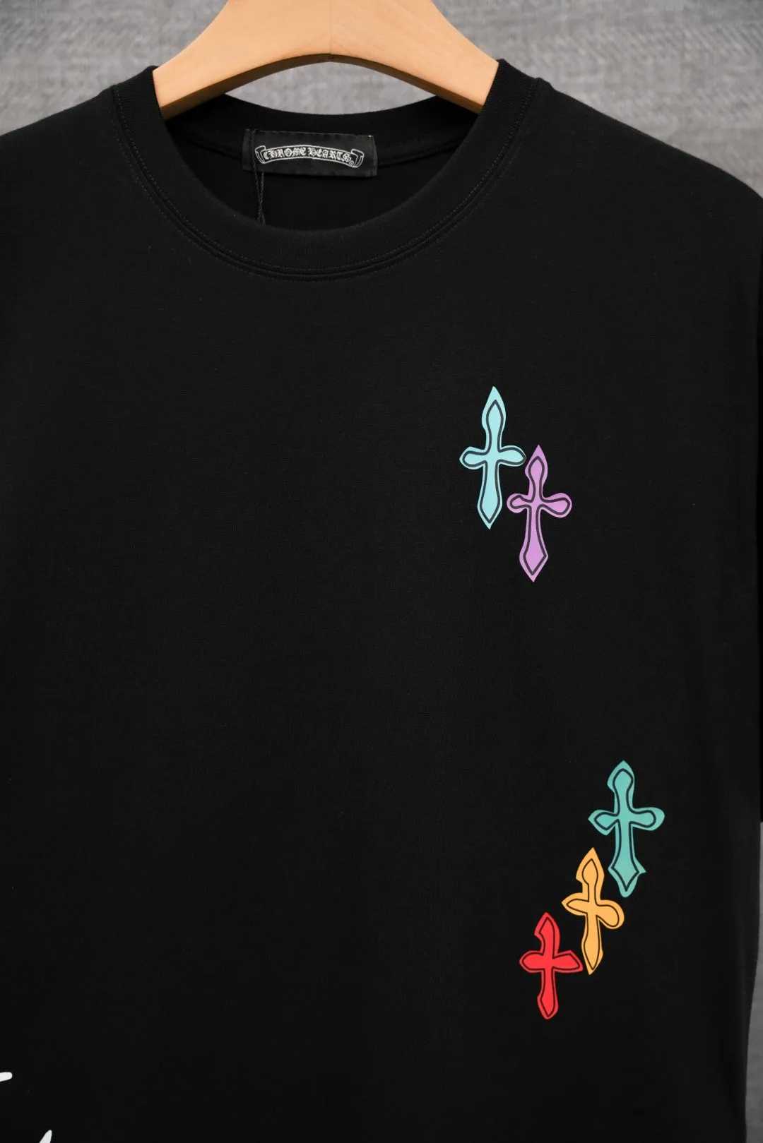 DT 68 60 Chrome Hearts T ， ， Black White S-XL